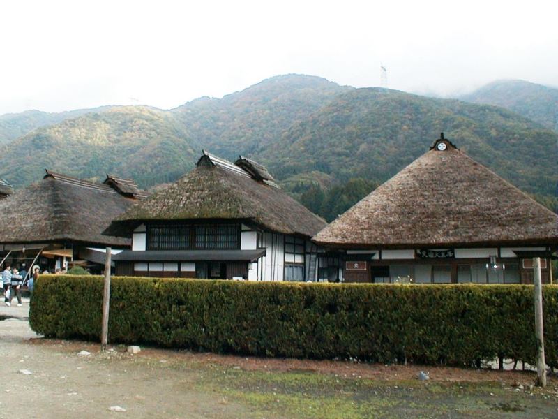 大内宿内の様子