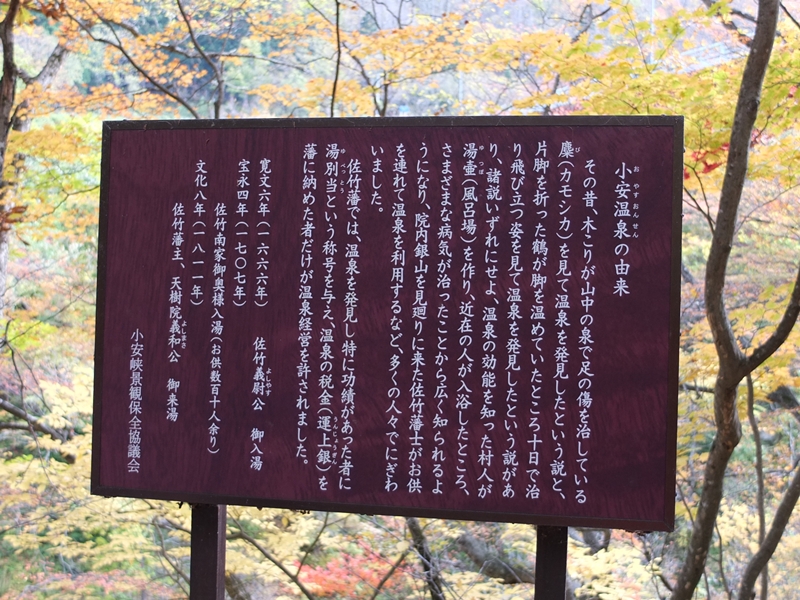 温泉由来